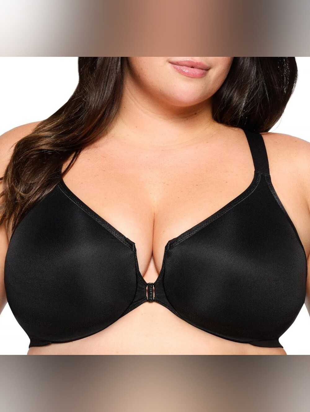 NWOT Glamorise Wonderwire Posture Back Bra Underwire #9265Full Coverage B
